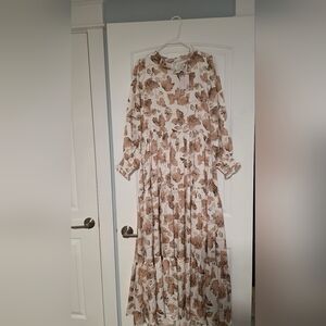 Floral Long Sleeve Dress